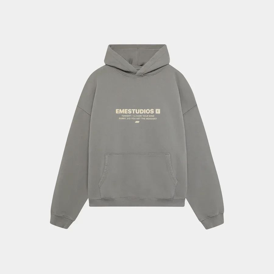 Eme Oversized Pullover Hoodie – Heather